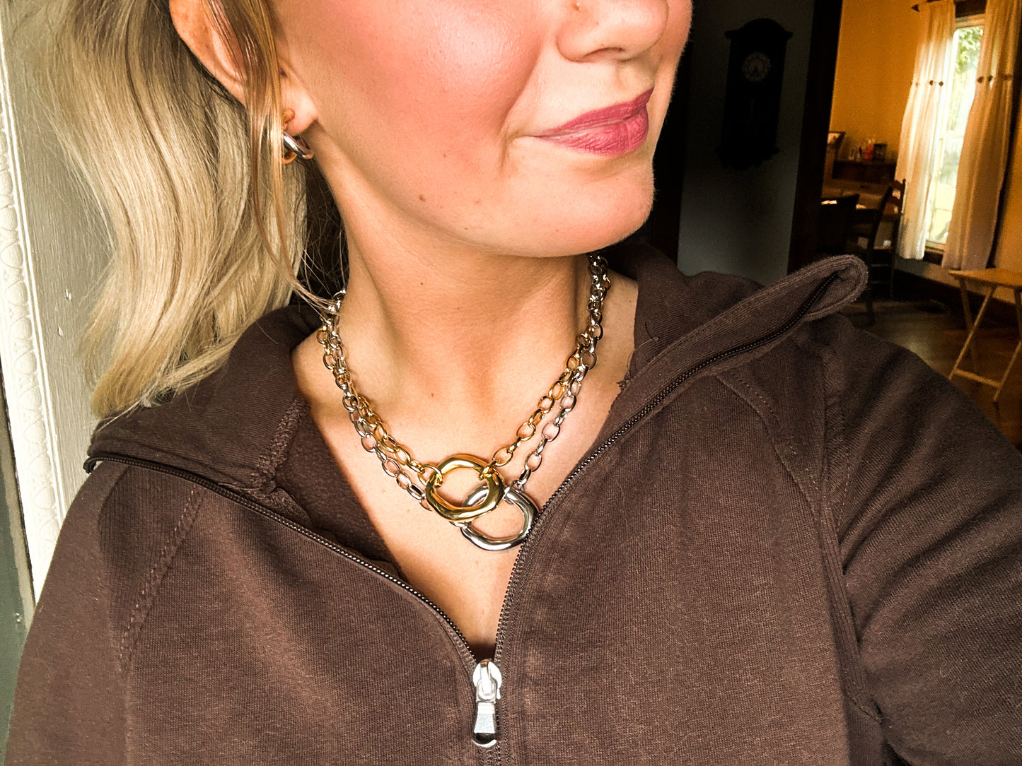 The Iowa Necklace (gold)