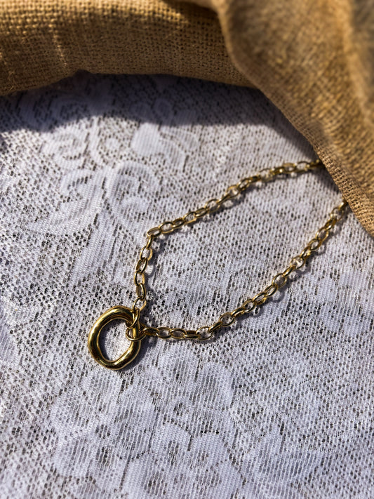 The Iowa Necklace (gold)
