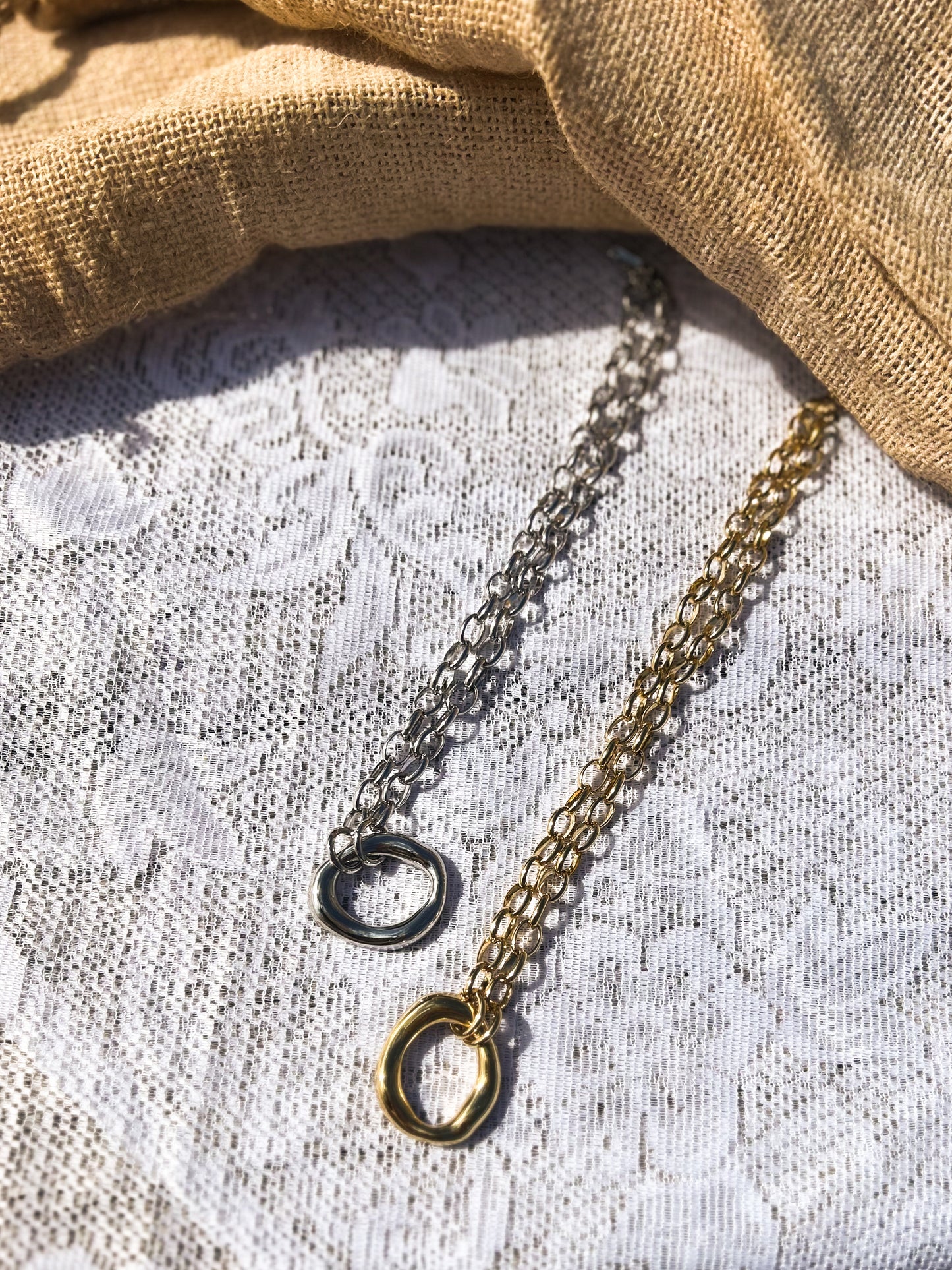The Iowa Necklace (silver)