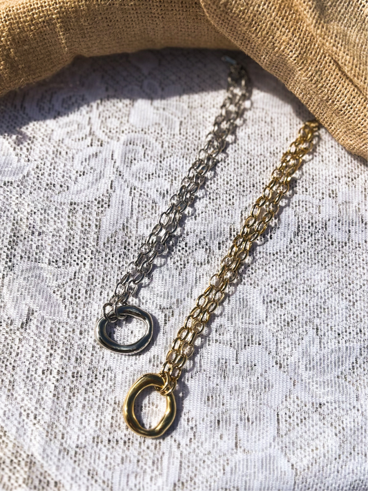 The Iowa Necklace (gold)