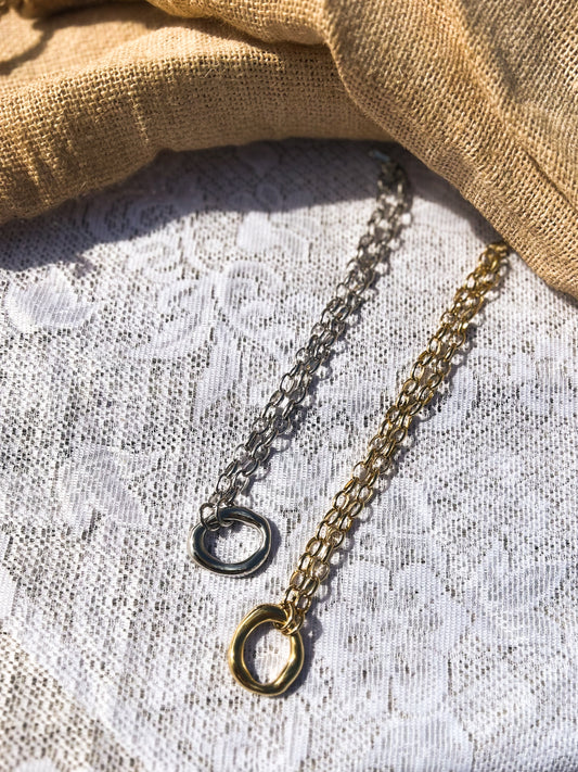 The Iowa Necklace (silver)